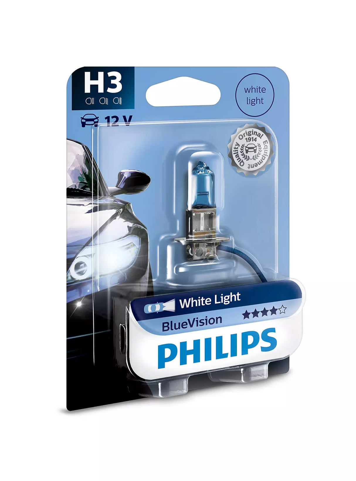 נורת הלוגן (יחידה אחת) H3 BlueVision Ultra