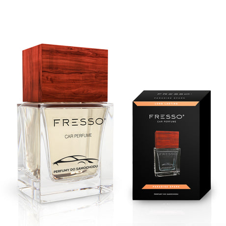 בושם לרכב Fresso Paradise Spark בנפח 50 מ״ל