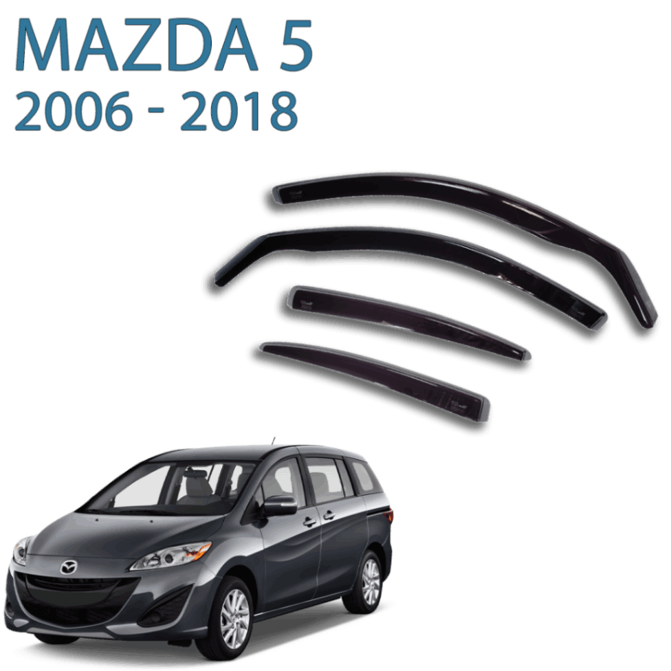 מגני רוח מאזדה 5 5 דלתות 2006