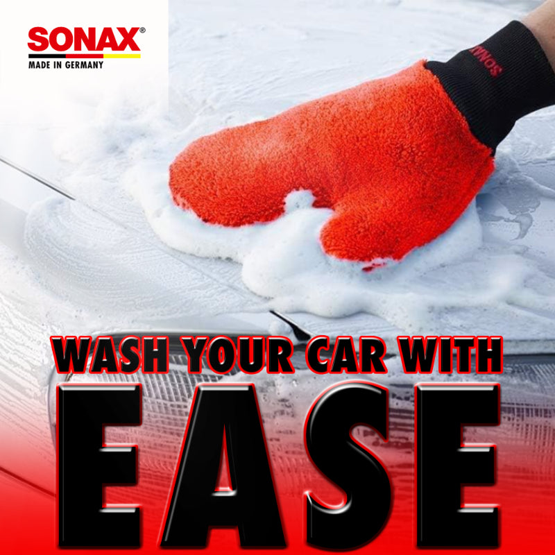 כפפת מיקרופייבר לשטיפה SONAX Microfibre Wash Glove