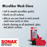 כפפת מיקרופייבר לשטיפה SONAX Microfibre Wash Glove