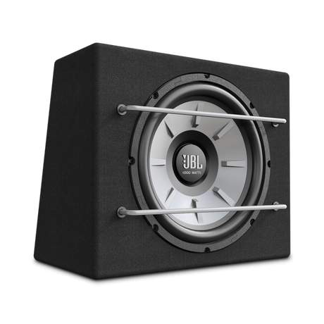 סאב וופר JBL Stage 1200B בתיבה אטומה מבט ראשי