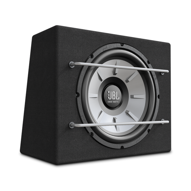 סאב וופר JBL Stage 1200B בתיבה אטומה מבט ראשי