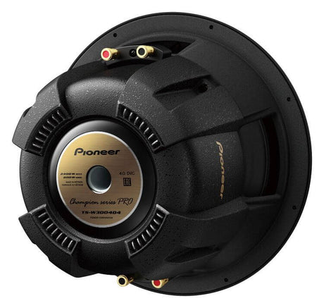 סאב וופר Pioneer TS-W3004D4 מבט אחורי