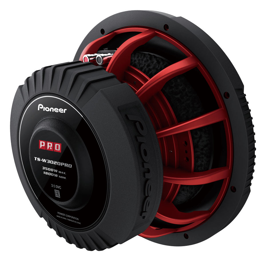 סאב וופר Pioneer TS-W3020PRO מבט אחורי