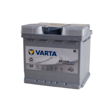 מצבר רכב 50 אמפר AGM – VARTA A9 START-STOP PLUS