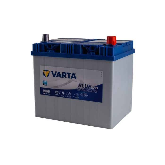 מצבר רכב 65 אמפר EFB – VARTA N65 START-STOP PLUS