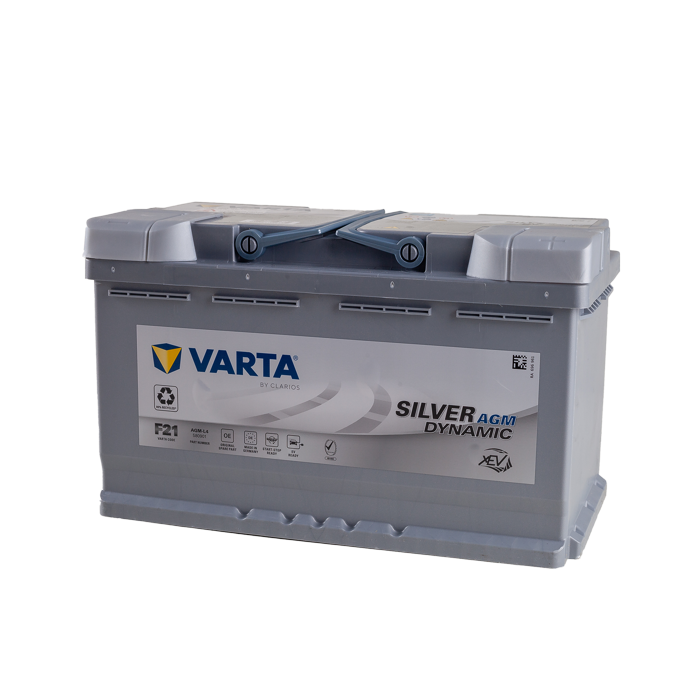 מצבר רכב 80 אמפר AGM – VARTA F21 START-STOP PLUS