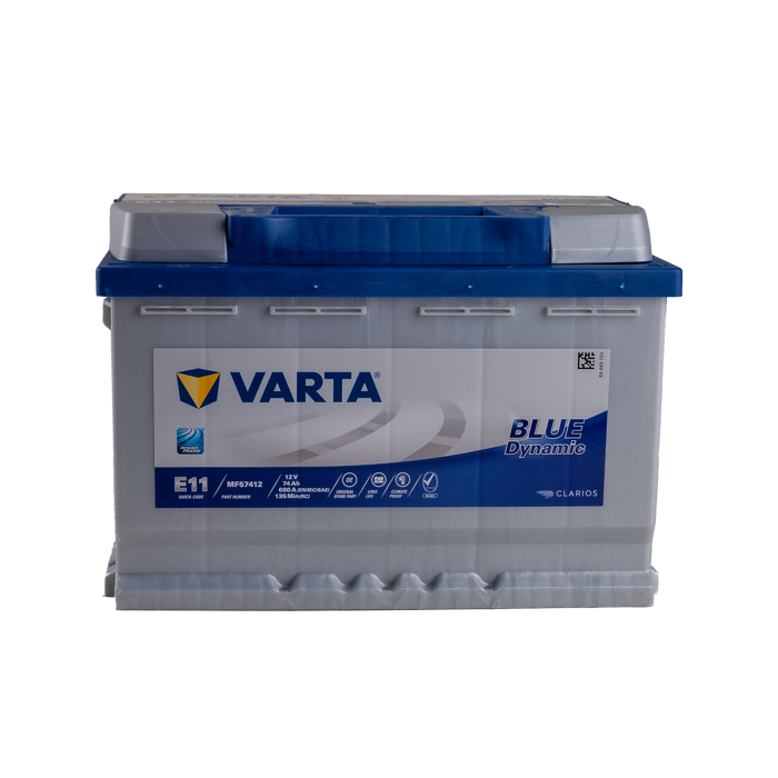 מצבר רכב 74 אמפר – VARTA E11