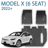 סט שטיחי 3W טסלה מודל X 2022 (6 מושבים)