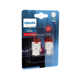 נורת איתות לרכב - Philips Ultinon Pro3000 W21W (אדום)