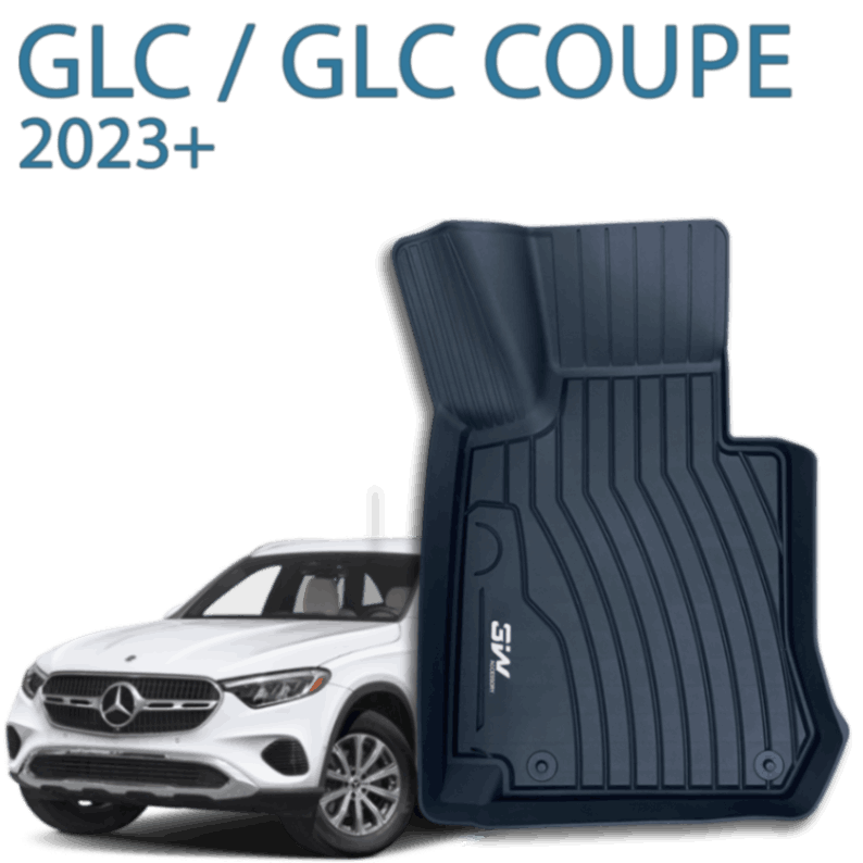 סט שטיחי 3W מרצדס GLC קופה 2023