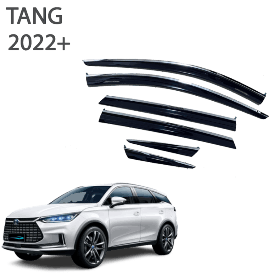 מגני רוח הדבקה Falcon ל BYD Tang שנת 2022+ עם פס ניקל (6 חלקים)