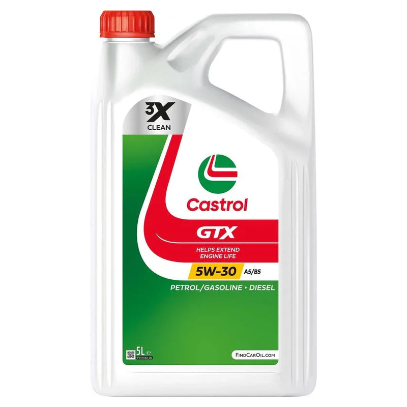 שמן מנוע Castrol GTX 5W-30 A5/B5 ‏5 ליטר
