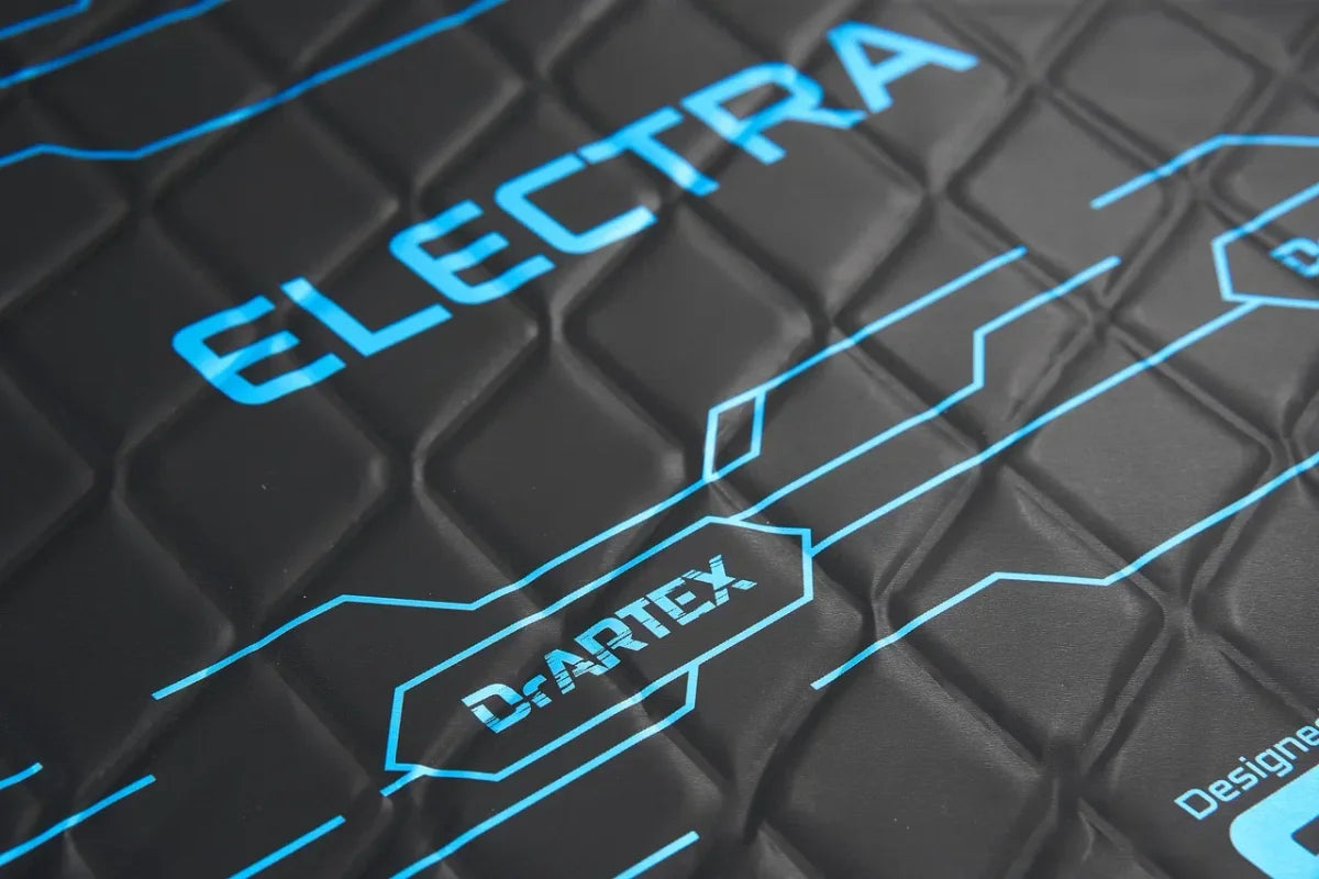 יריעות בידוד ושיכוך רעידות DrARTEX Electra EV Blue 5.0 – תמונה 2