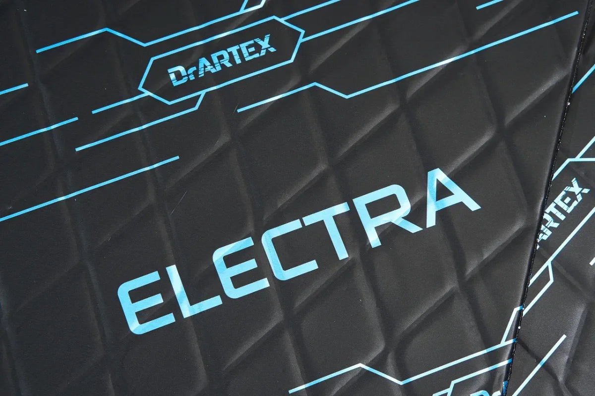 יריעות בידוד ושיכוך רעידות DrARTEX Electra EV Blue 5.0 – תמונה 3
