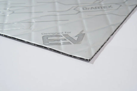 יריעות בידוד ושיכוך רעידות לרכב חשמלי DrARTEX Electra EV Silver 2.5