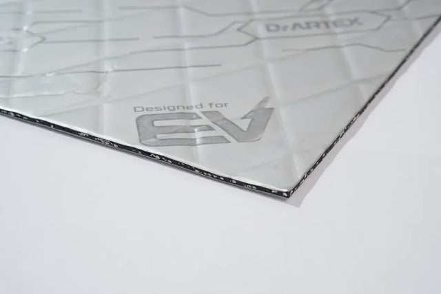 יריעות בידוד ושיכוך רעידות לרכב חשמלי DrARTEX Electra EV Silver 2.5