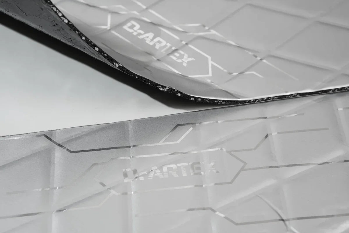 יריעות בידוד ושיכוך רעידות לרכב חשמלי DrARTEX Electra EV Silver 2.5 – תמונה 5