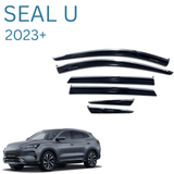 מגני רוח הדבקה Falcon ל- BYD Seal U שנת 2023+ עם פס ניקל (6 חלקים)