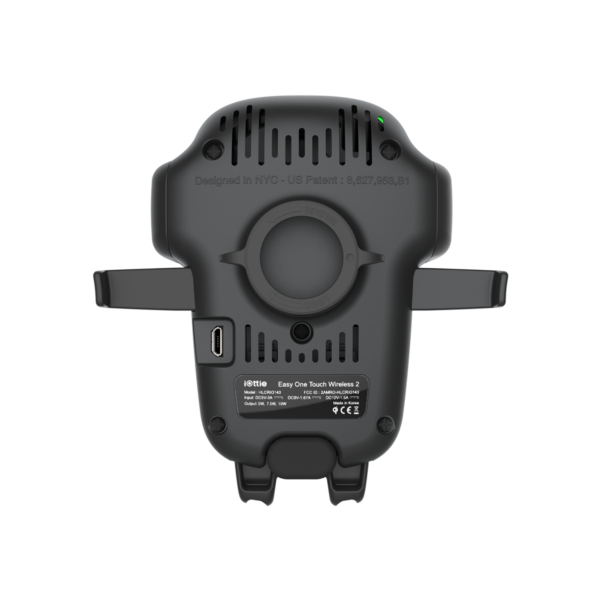 iOttie Easy One Touch Wireless 2 מעמד עם טעינה אלחוטית תמונה מספר 3