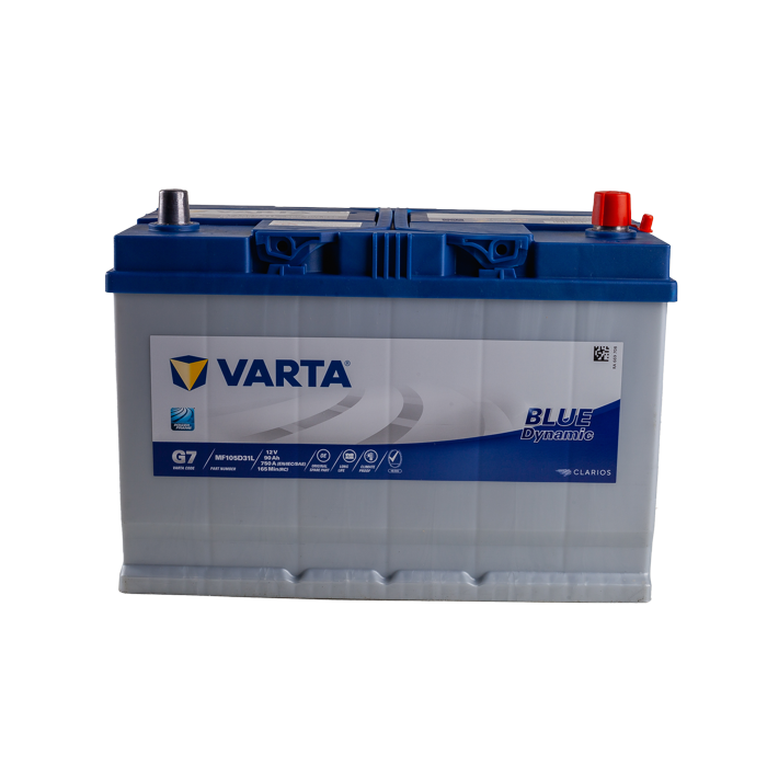 מצבר רכב 90 אמפר – VARTA G7