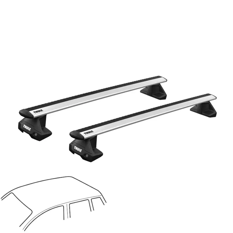 גגון WingBar Evo מרצדס V CLASS 2018 - אוטושופ