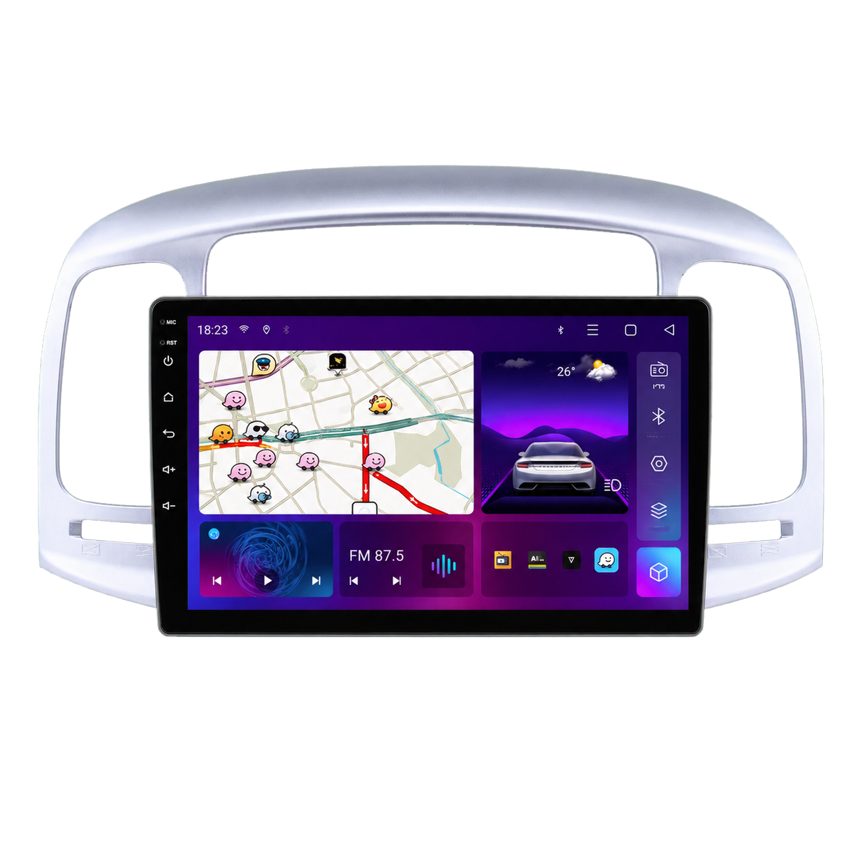 מערכת מולטימדיה ליונדאי אקסנט 2008