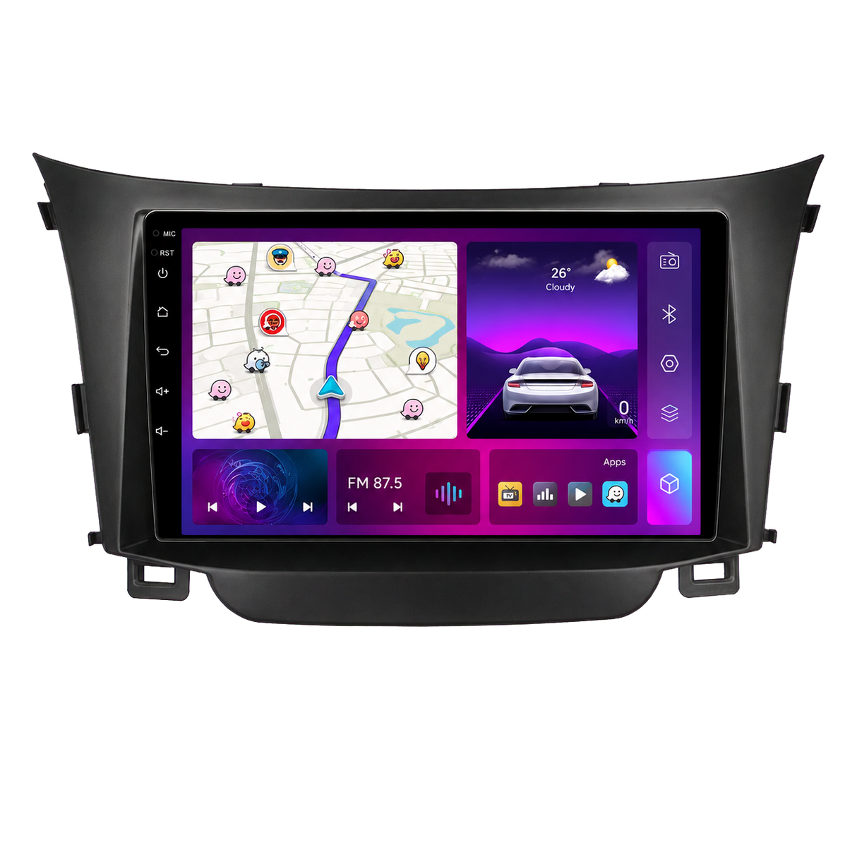 מערכת מולטימדיה ליונדאי i30 2017