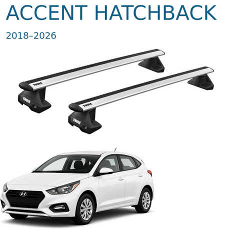 גגון ליונדאי אקסנט האצ׳בק 2018–2026 לגג רגיל
