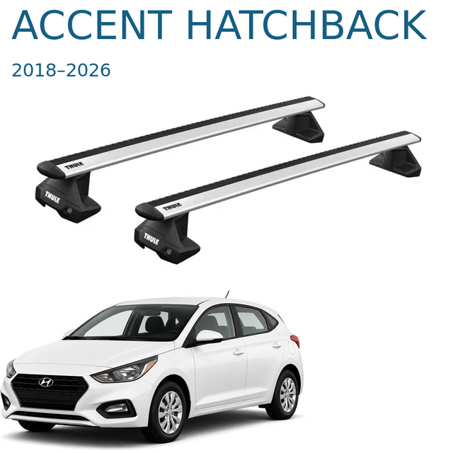 גגון ליונדאי אקסנט האצ׳בק 2018–2026 לגג רגיל