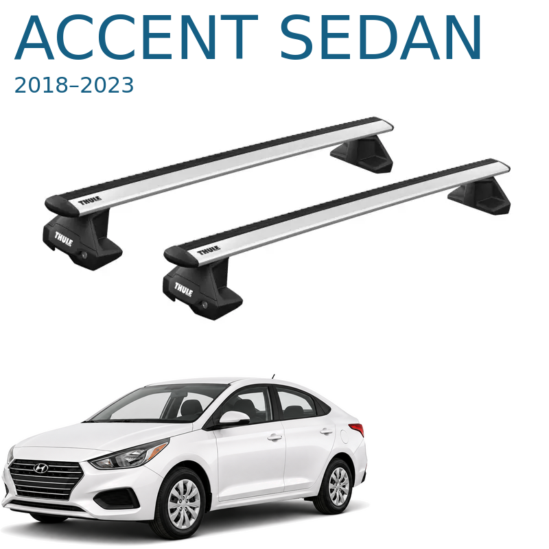 גגון ליונדאי אקסנט סדאן 2018–2023 לגג רגיל