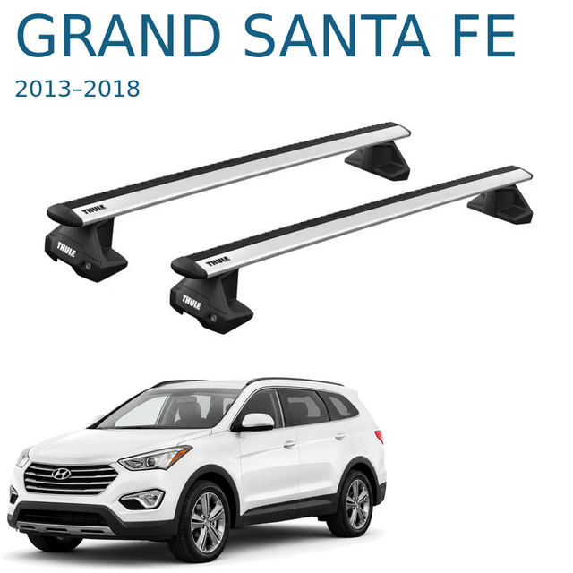 גגון ליונדאי גרנד סנטה פה 2013–2018 למסילות צמודות