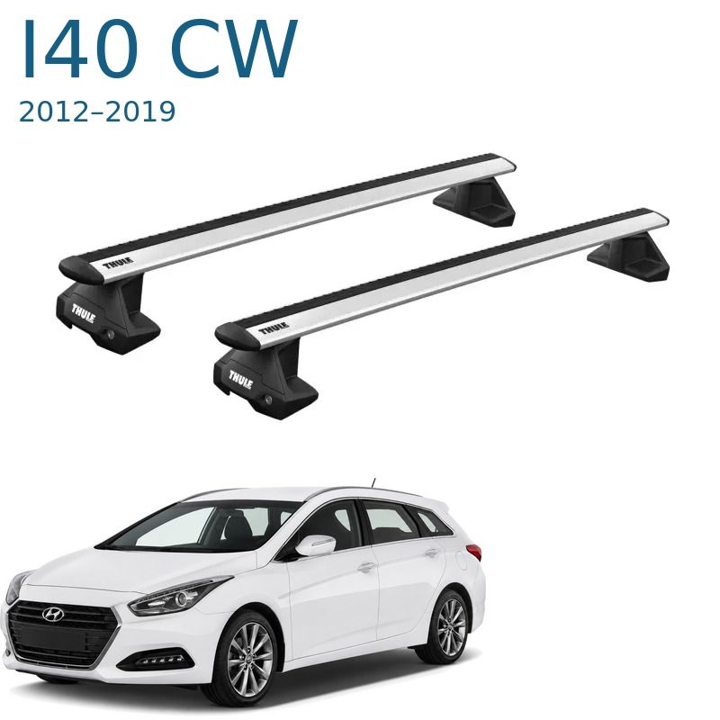 גגון ליונדאי i40 CW 2012–2019 לנקודות חיבור