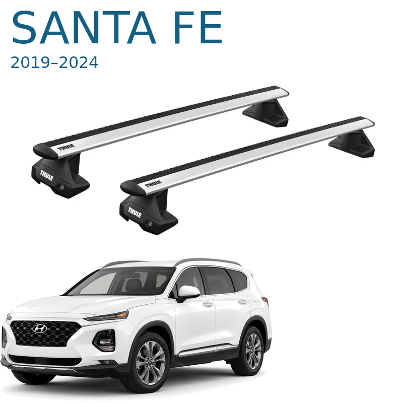 גגון ליונדאי סנטה פה 2019–2024 למסילות צמודות