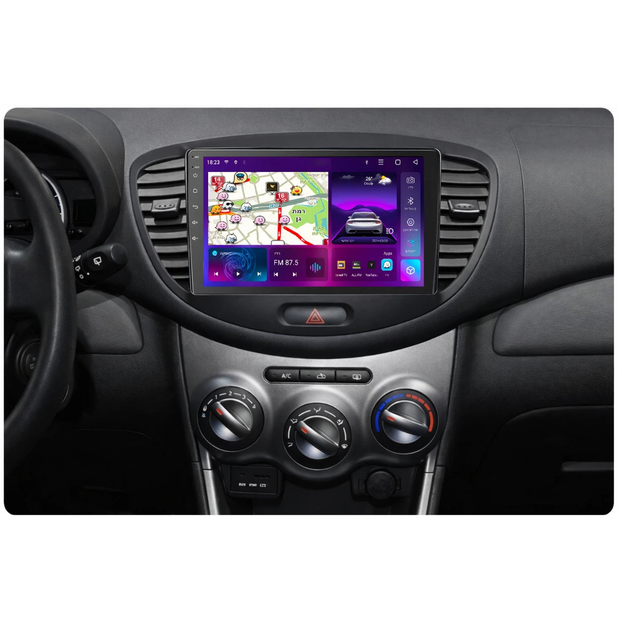 מערכת מולטימדיה יונדאי i10 2012