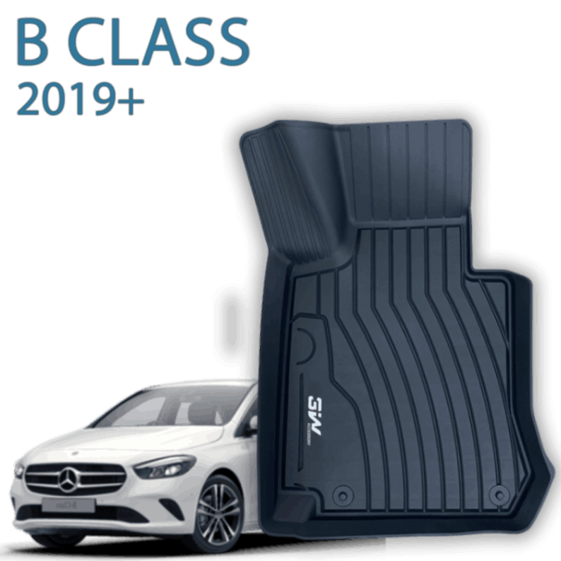 סט שטיחי 3W מרצדס B Class 2019