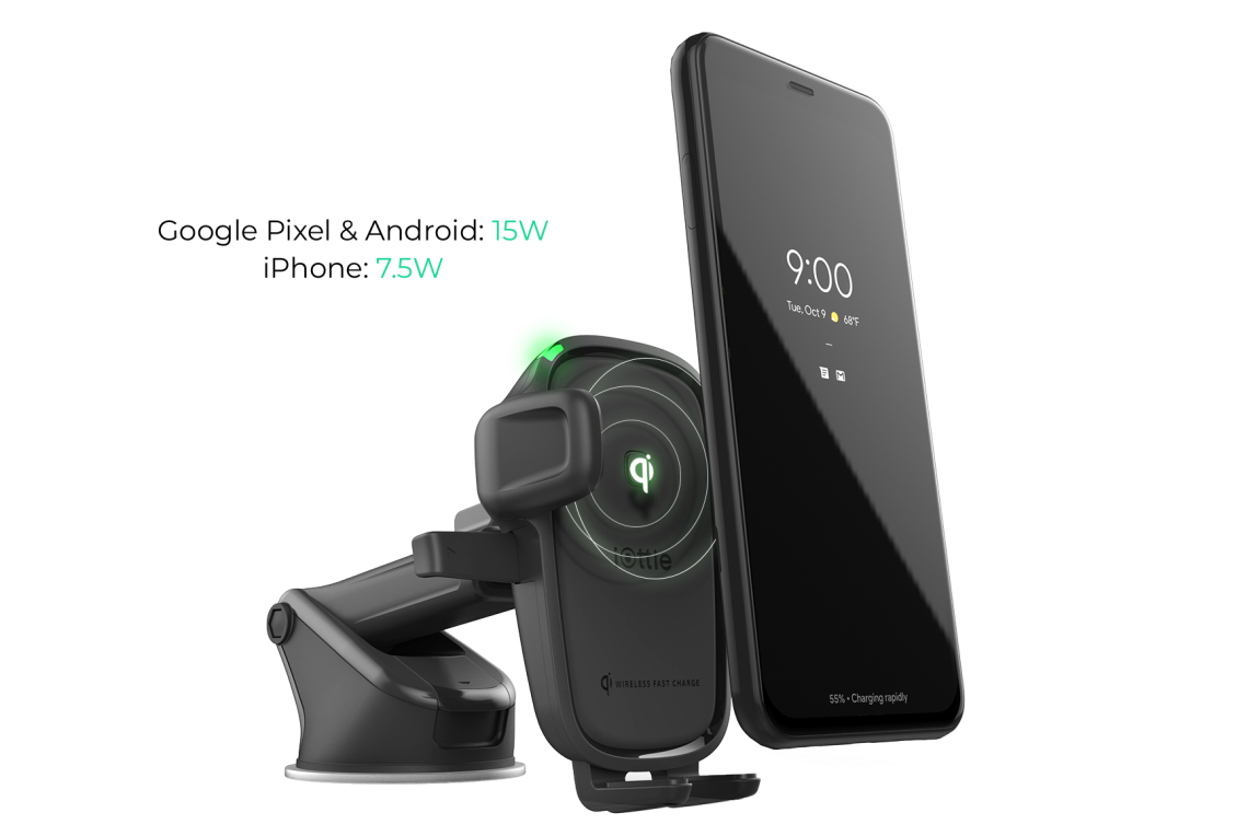 iOttie Easy One Touch Wireless 2 מעמד עם טעינה אלחוטית פרטי מוצר