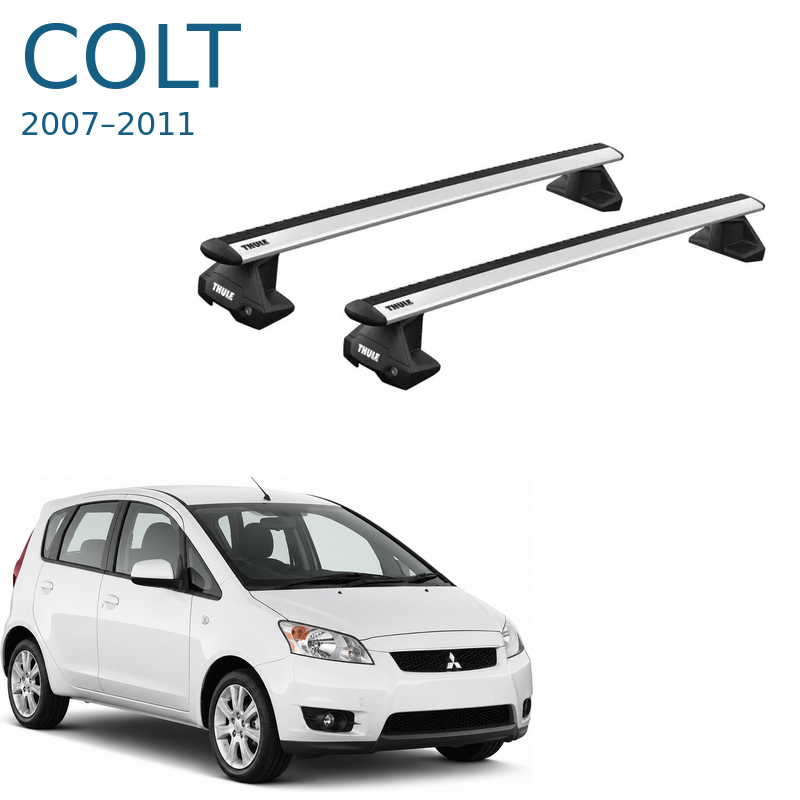 Thule WingBar Evo – אלומיניום למיצובישי קולט 2007–2011