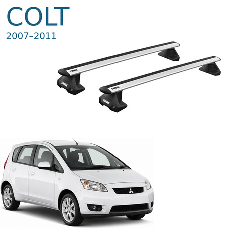 Thule WingBar Evo – אלומיניום למיצובישי קולט 2007–2011