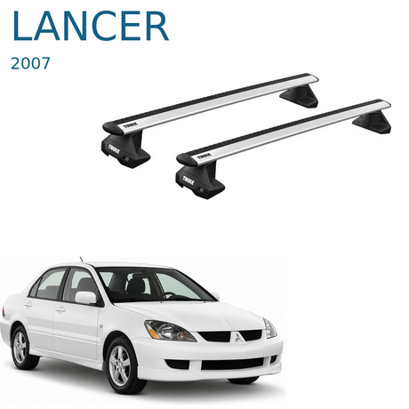 Thule WingBar Evo – אלומיניום למיצובישי לנסר 2007