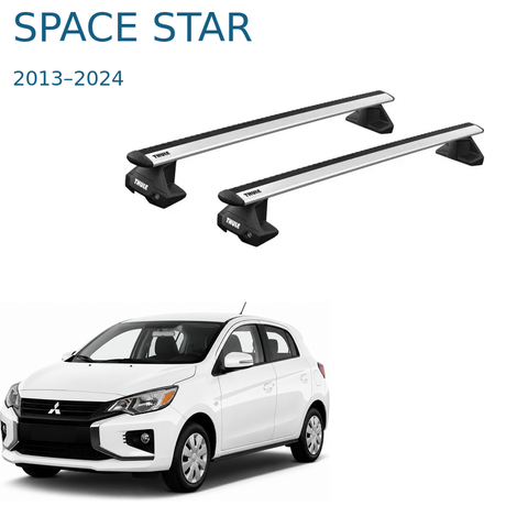 Thule WingBar Evo – אלומיניום למיצובישי ספייס סטאר 2013–2024