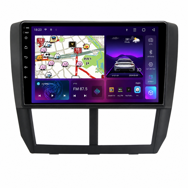 מערכת מולטימדיה לסובארו B3 2012