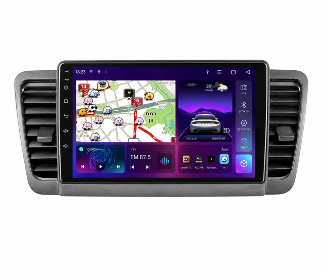 מערכת מולטימדיה לסובארו B4 2008