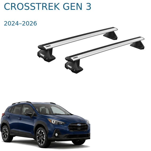גגון Fixpoint בסיסי לסובארו קרוסטרק דור 3 2024–2026