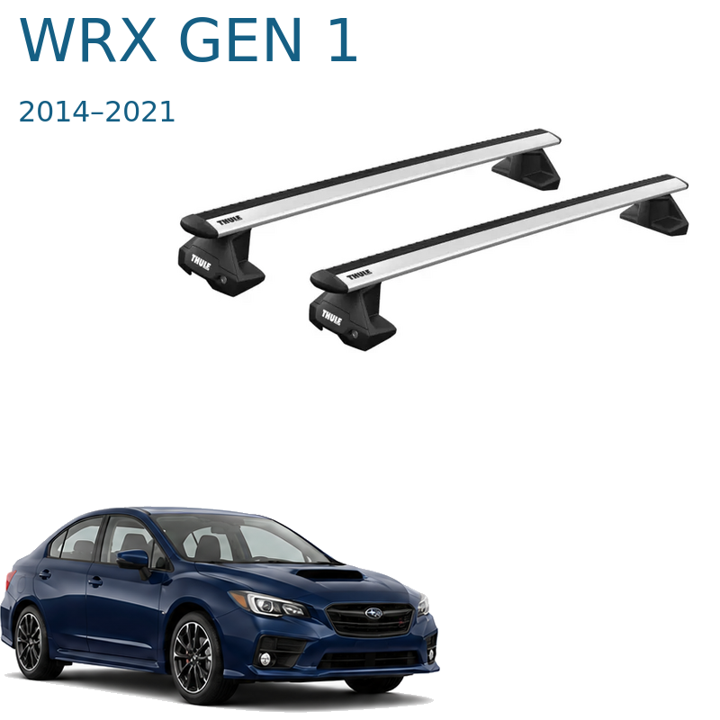 Thule WingBar Evo – אלומיניום לסובארו WRX דור 1 2014–2021