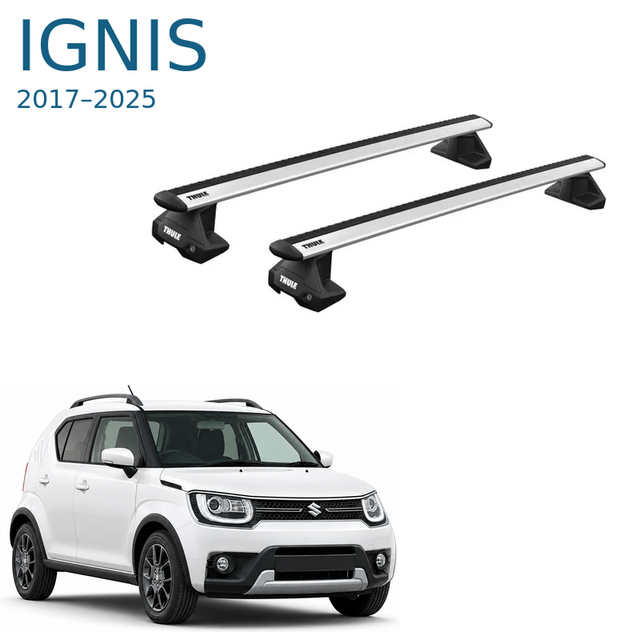 גגון לסוזוקי איגניס 2017–2025 למסילות מוגבהות