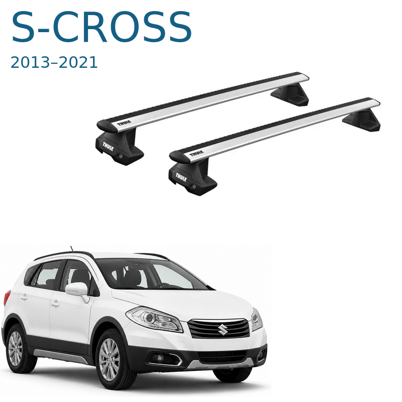 גגון לסוזוקי קרוסאובר S-Cross 2013–2021 למסילות צמודות