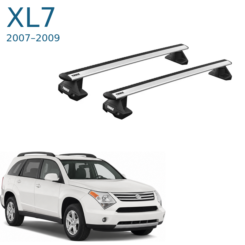 גגון לסוזוקי XL7 2007–2009 למסילות מוגבהות