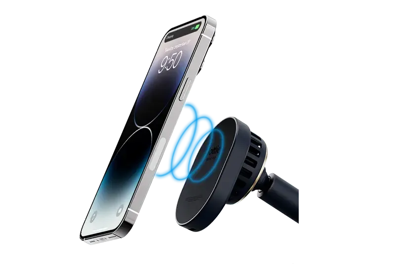 iOttie Velox Pro מעמד MagSafe לרכב עם טעינה וקירור תמונה מספר 7